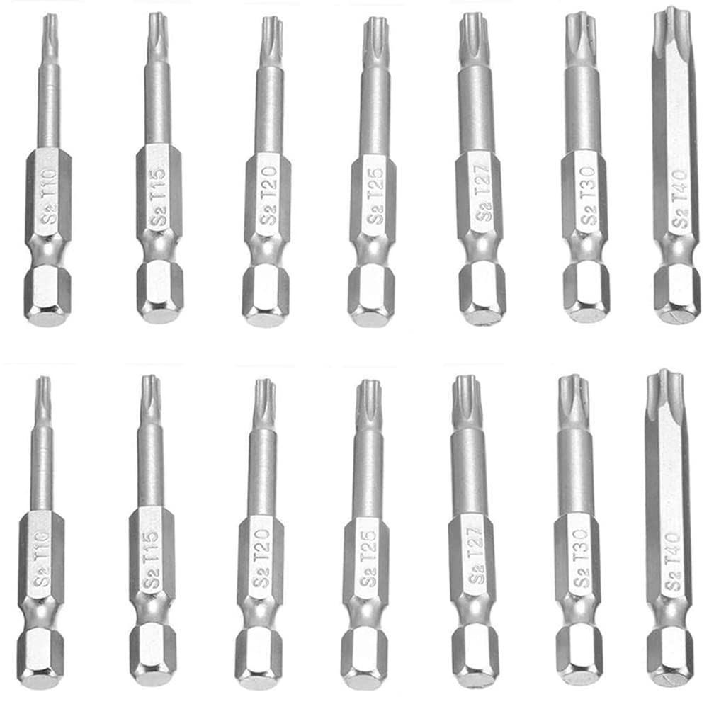 Amazon | Bestgleトルクス星ネジ用ビット14本組ドライバービットセット