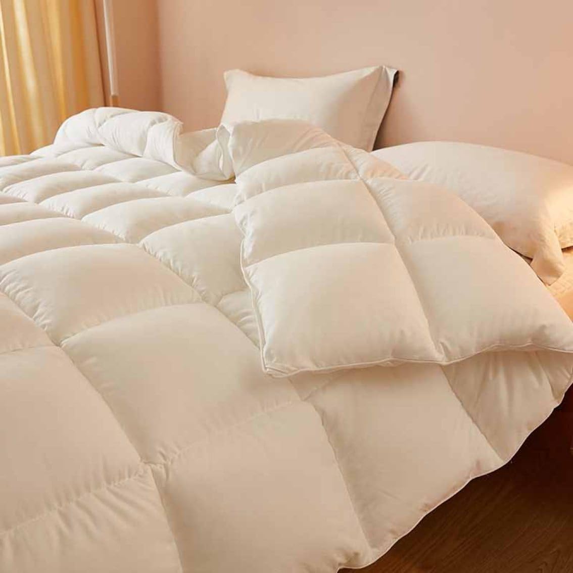 掛け布団 セミダブル 170×200 軽量 防寒 白 まとめ売り 寝具 洗濯OK Amazon｜SCTX 掛け布団 ダブル 白 掛布団 ふっくら 200*230cm4kg