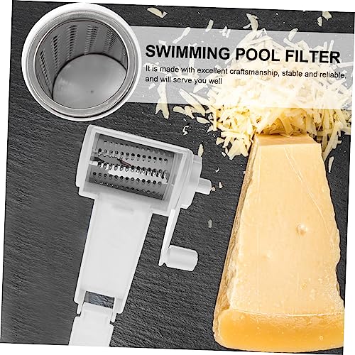 Rallador manual giratorio de acero inoxidable para cocina miniatura 4