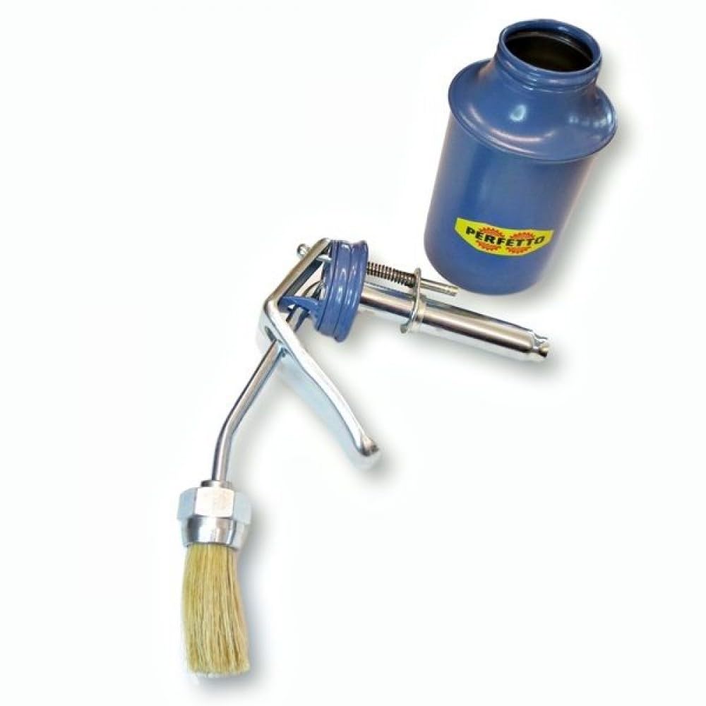 Punteruolo pistola attrezzo di fissaggio per chiodini PVC ISOGENOPAK isolamento coibentazione tubo canale (SPALMACOLLA A POMPETTA)