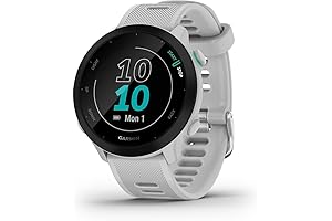 Forerunner 55 Blanco/42mm Smartwatch with Running, GPS, and Heart Rate Monitor