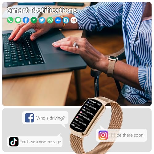 Image of Health Fitness Tracker, Smart Watch with 24 /7 Heart Rate, Activity Tracker with Blood Pressure and Blood Oxygen Monitor, 120 Sport Mode Waterproof Sleep Tracker for Women Men