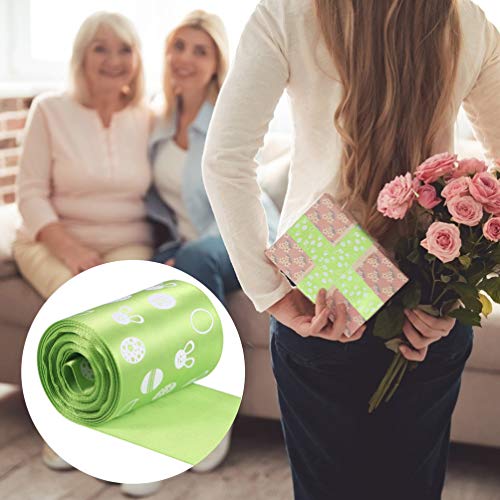 STOBOK A Páscoa Primavera Fita Fita Coelhinho Da Páscoa Padrão Fita De Embrulho Rolos de Fita Decora