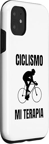 Miniatura 3 de iPhone 11 Ciclismo Mi Terapia Road Cycling Enthusiast Ciclismo de Ruta Case