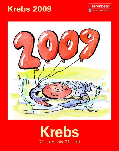 Harenberg Horoskopkalender Krebs 2009: Das Glück steht in den Sternen