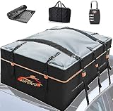 🚙【Was Sie bekommen】Neben der wasserdichten Dachbox enthält das Paket auch 1*Heavy-Duty Roof Cargo Bag, 1* Aufbewahrungstasche, 1* Anti-Rutsch-Matte, 4* Türhaken, 1* Passwortsperre. Wir stehen immer mit einer 12-monatigen Garantie ohne Probleme hinter unseren Produkten. Bitte zögern Sie nicht, uns zuerst zu kontaktieren, wenn es irgendwelche Probleme gibt, wenn Sie unser Produkt erhalten oder verwenden. Ihr Problem wird innerhalb von 24 STUNDEN gelöst !