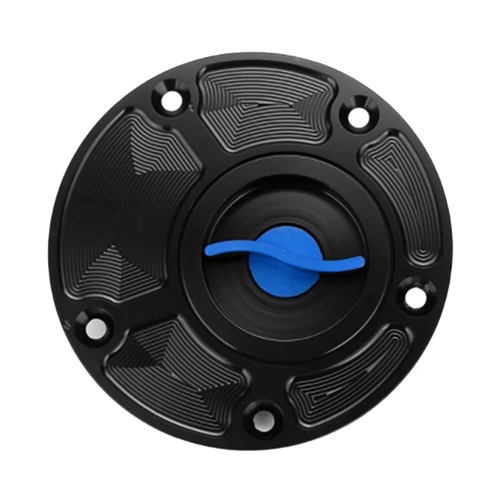 Tapa Gasolina Motocicleta Tapa De Tanque Combustible Azul para Motocicleta para FZ1 FZ6 FZR750 1000 R1 R6 YSR50, Cubierta Protectora para Gasolina