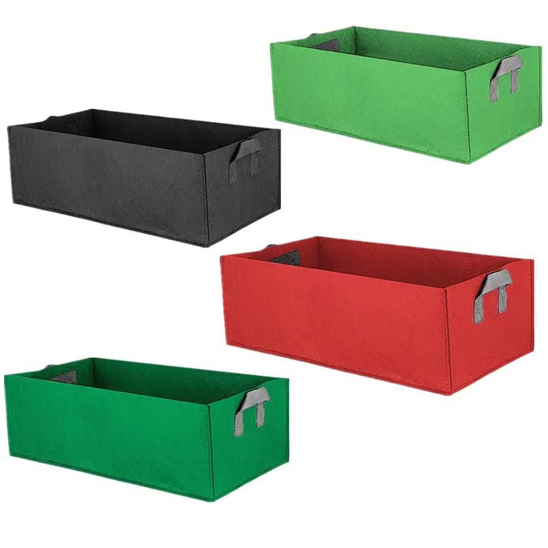 Ulalaza 5 Bolsas de Cultivo de Patatas con Solapa, Bolsas de Cultivo de Plantas de Tela, Bolsa de Patatas con Cinta múltiple, Bolsa de siembra de Fieltro no Tejido para Crecimiento