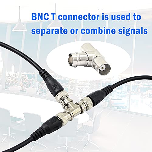 Divisor BNC 3 Vías Coaxial Tipo T (Pack 5) miniatura 4