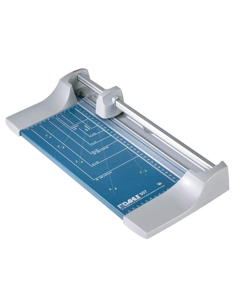 Hobby 507 - Taglierina a rotelle, lunghezza 320 mm, formato max. A4, 1 kg, colore: Blu