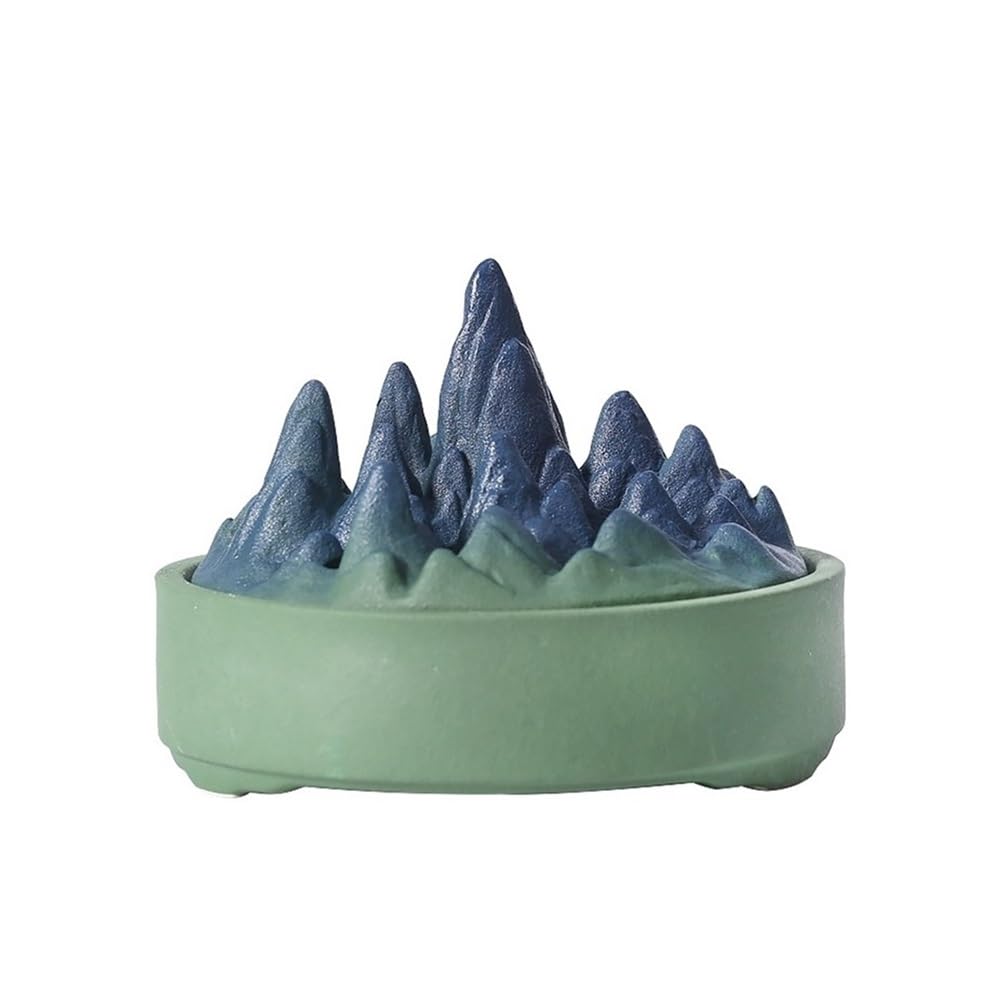Incense Holder Ceramic Incense Burner With Lid Indoor/Outdoor Holder For Meditation Yoga Spa Room Decor Teahouse