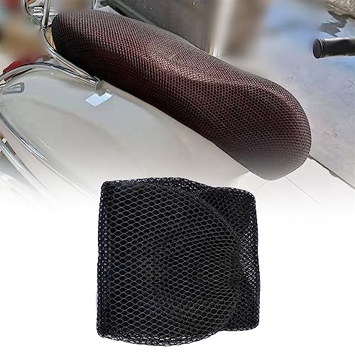 Cojín de malla para asiento de Vespa Sprint y Primavera funda transpirable negra