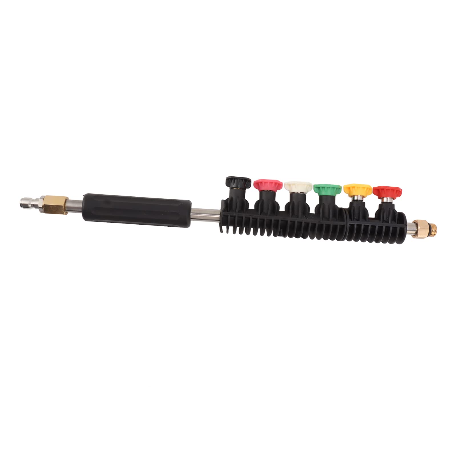 Juego de varilla eléctrica de extensión for lavadora a presión, juego de lanza con 6 boquillas, conexión rápida de 1/4 pulgadas/1194