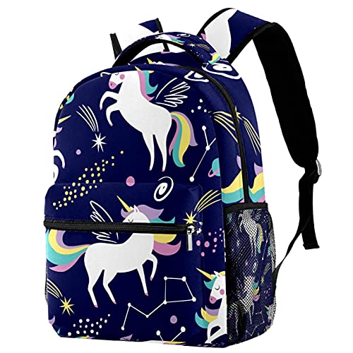 Sac à dos ordinateur portable pour éviter le mal de dos avec style grâce aux étoiles jaune doré