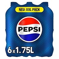 Pepsi Cola, Das Original von Pepsi, Koffeinhaltige Cola in Flaschen, EINWEG (6 x 1.75 l) – Ansicht 2