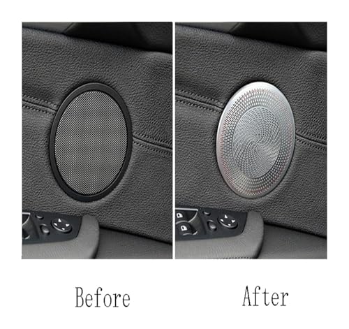Cache-Haut-Parleur de portière pour BMW X6 E71 pour voyager en famille sans abîmer l'auto - 2