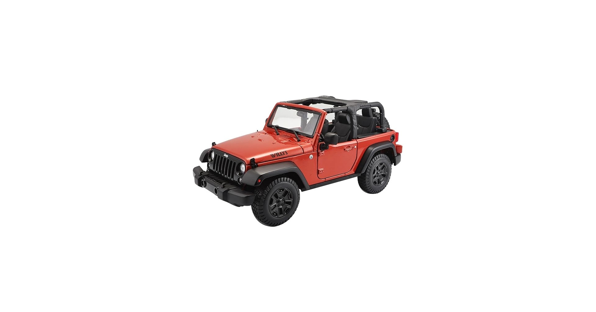 Amazon.com: for MAISTO for Jeep for Wrangler 2014 Orange Red