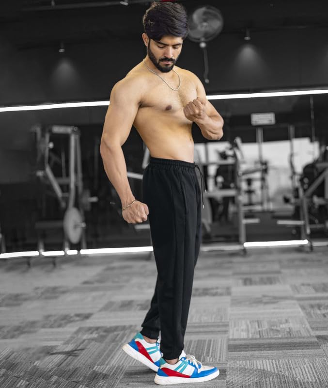 Image of Gymx Joggers for Men for Running | Gym Sports Lower for Men & Boys | Summer Track Pants for Men | Multipurpose Men Lower Activewear Trousers | Night Pants