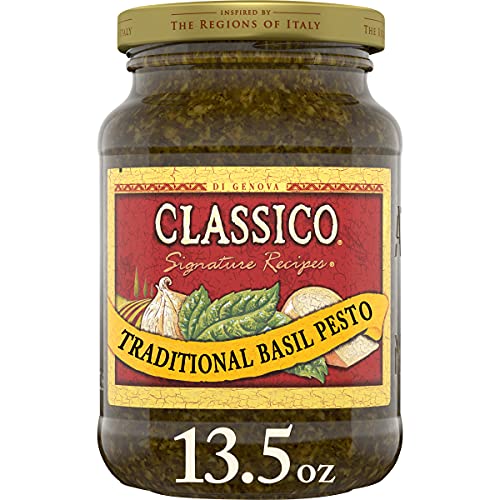Classico Signature Recipes Traditional Basil Pesto Sauce & Spread (13.5