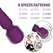 Wand Massager Vibrator for Women - Powerful Multi-Speed Waterproof Vibrating Rechargeable Sex Toy for Clitoral Stimulation