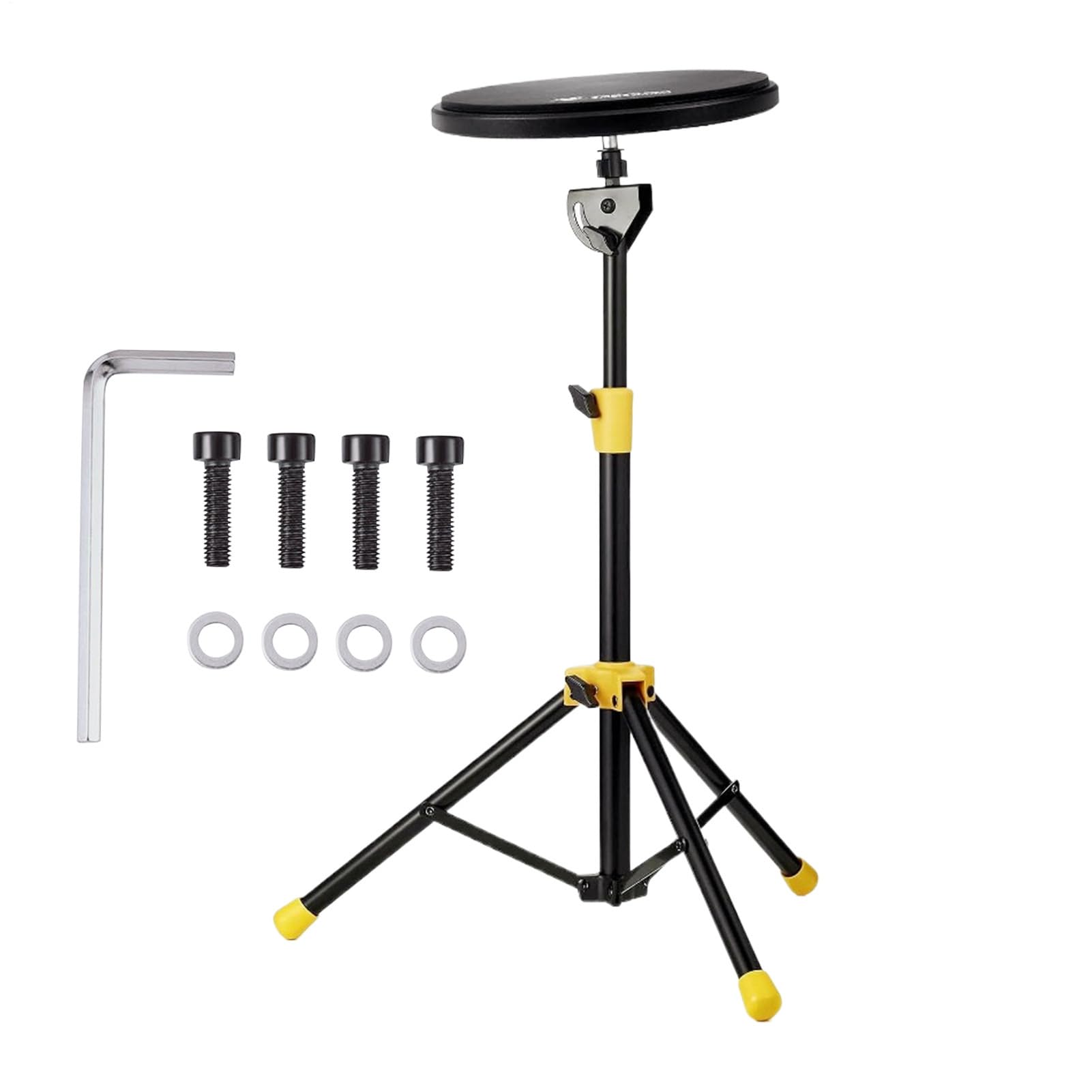 Supporto per pad da tavolo, regolabile in altezza, per rack | Supporto compatto con altezza regolabile per batteria, per studio audio diretto a casa, con sollevamento