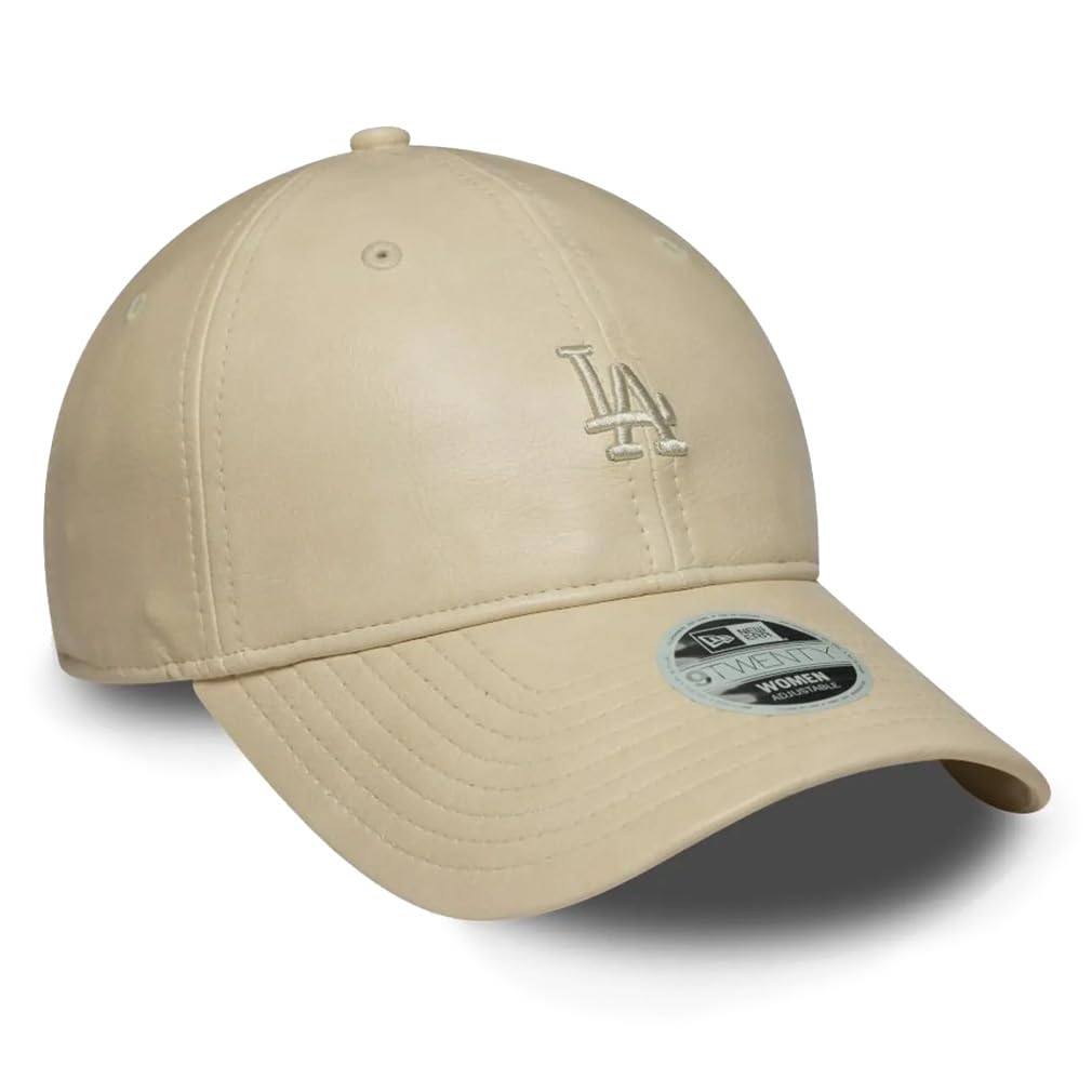 New Era Women MLB 9TWENTY Tonal PU Cap Los Angeles Dodgers Pastel beżowy