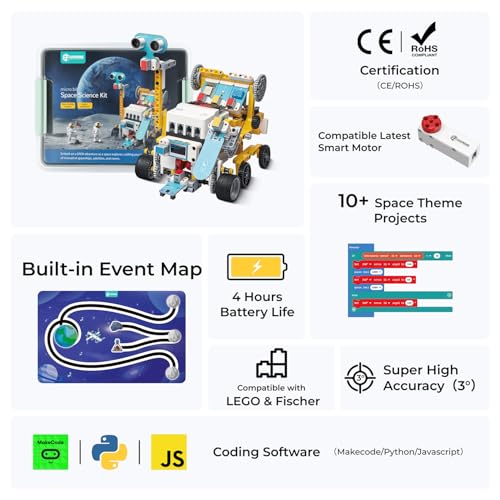 Kit spatial Micro:bit pour apprendre la programmation robotique sans soudure