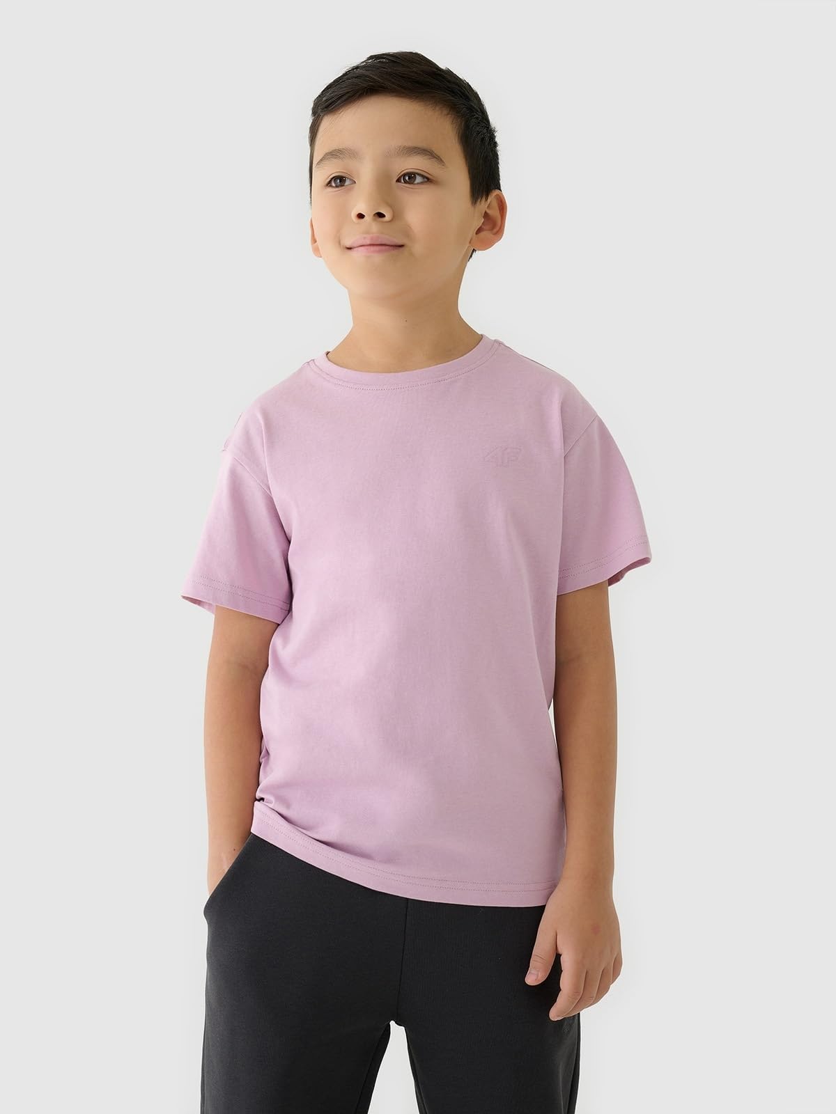 4F T-shirt gładki (2-pack) dziecięcy
