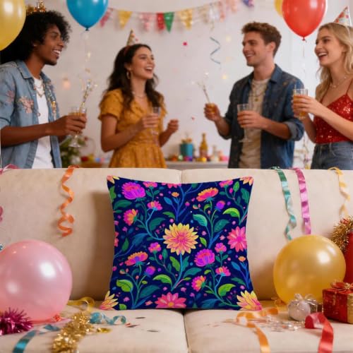 Funda Cojín 55x55 Suave Terciopelo para Proteger Rellenos de Sofá 4