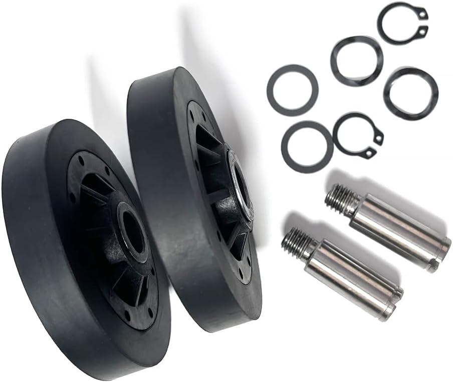 Universal Dryer Drum Roller Kit Replacement Replacement for Speed Queen RB170002, 510708 & Alliance Models - High-Durability Nylon Rollers, Corrosion-Resistant Steel Bearings, 3-Year Warranty