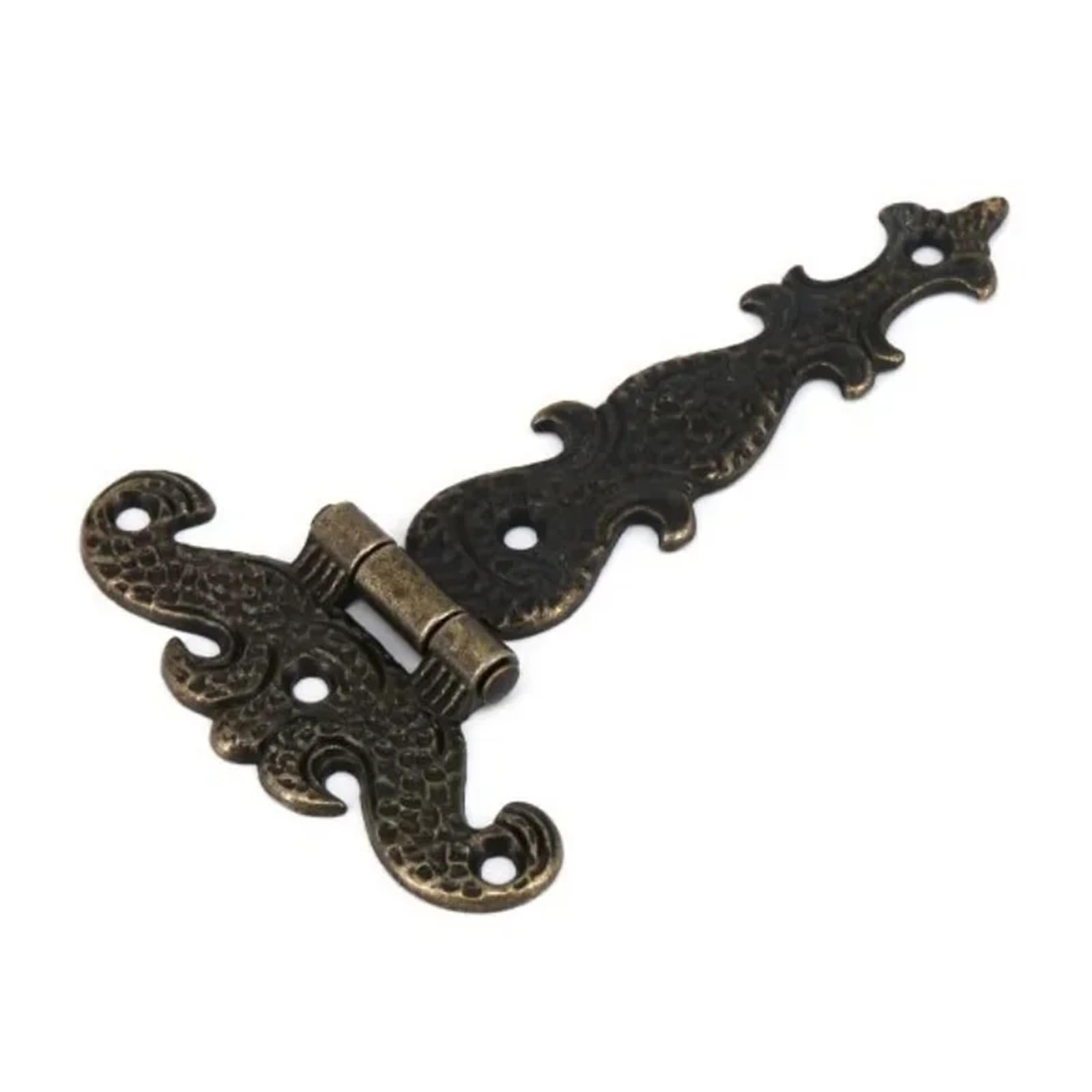 Rmwkrmogrf One Color 113 * 69Mm Antique Bronze Hinge Windows Cabinet Cupboard Wardrobe Doors Accessories 1Pcs