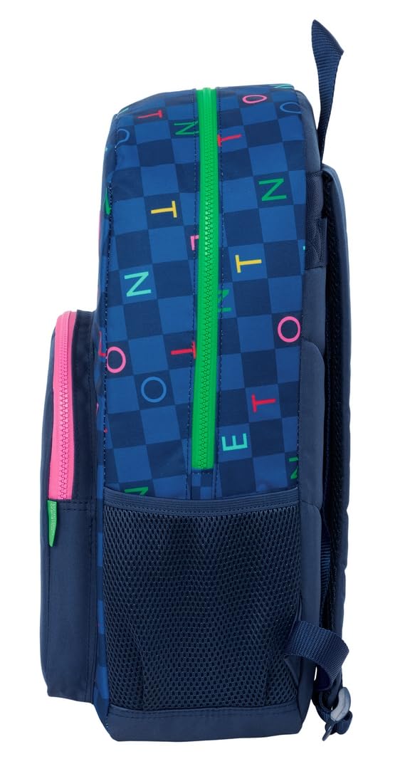 Safta Benetton Damero Backpack One Size