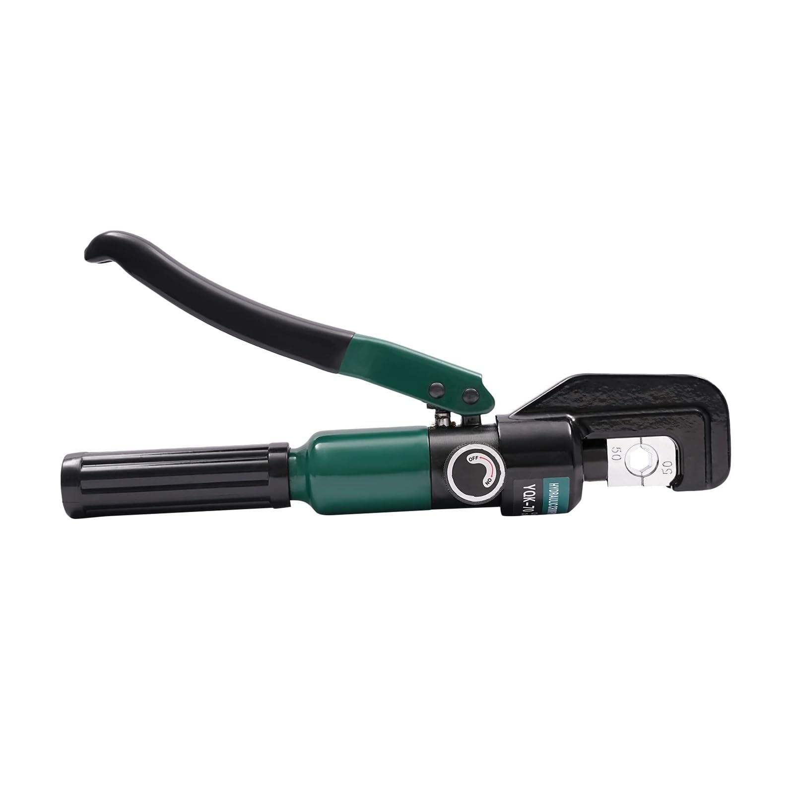 Otenc Bianco Hydraulic Cylinder, 60Kn Hand Operated Hydraulic Crimping Tool Crimper With 8 Pairs Of Dies For Aluminum Tubes, Plastic, Pex
