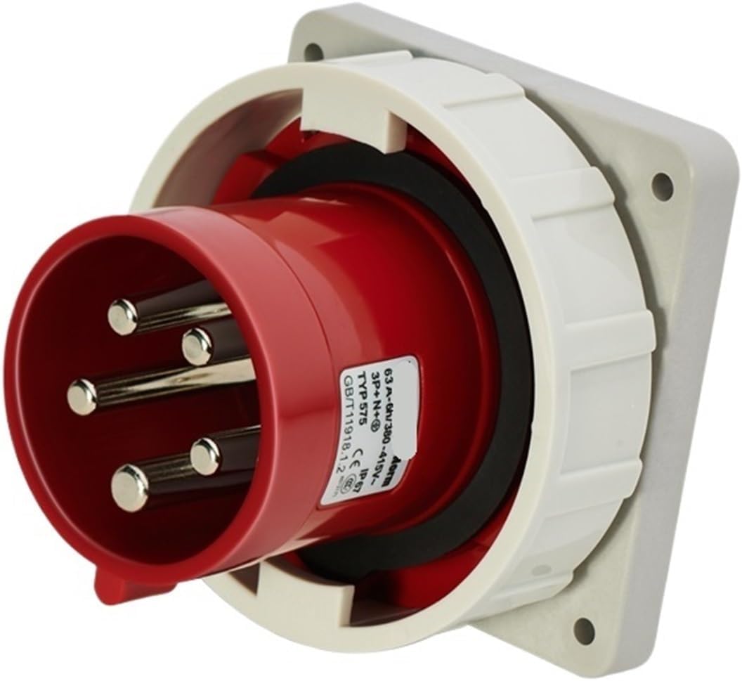 IP67 125A 5-pin waterproof industrial connector 975TYP2724/5224/475(Concealed plug IP67)