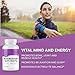 VIMERGY Magnesium Glycinate – Stress Support – Chelated to Avoid Tummy Upset*– Promotes Heart Health & Energy*– Kosher, Vegan Gluten-Free – 180 Caps