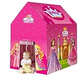 Kids Play Tent House for Boys & Girls | Foldable Toy House for Indoor & Outdoor Fun | Tent House for Kids 2 to 6 Years | Playhouse for Kids | Safe & Portable Kids House Tent (Princess Tent House)