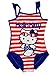 Hello Kitty Official Girls Swimsuit 6/7 Years Blue