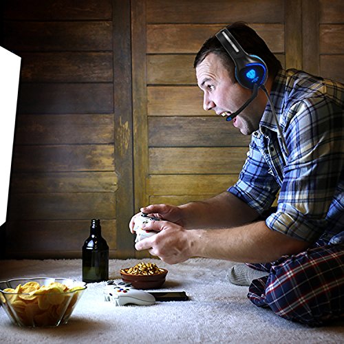 TR Turn Raise Cuffie Gaming PS4, 3.5mm Gaming