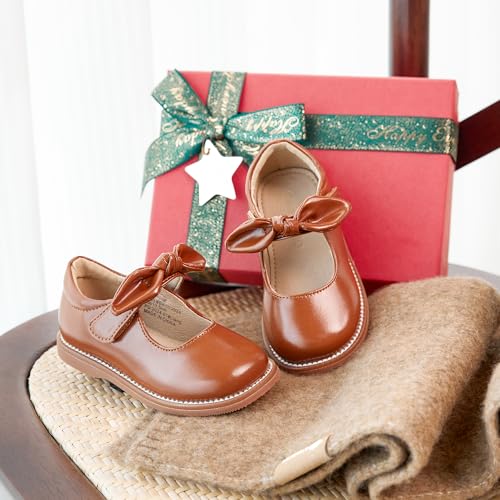 Image of Otter MOMO Toddler /Little Girls Mary Jane Slip-on School Uniform Party Dress Shoes