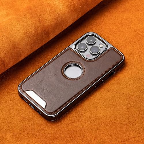 Étui de téléphone en cuir couverture complète anti-rayures antidérapant et mince