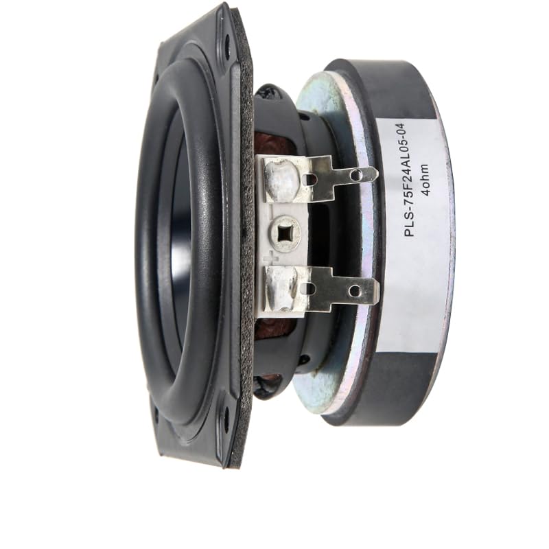 1PC 3-calowy głośnik basowy pełnozakresowy głośnik centralny 4OHM wodoodporny głośnik wysokotonowy do głośnika Peerless DIY 20W-40W część kina domowego