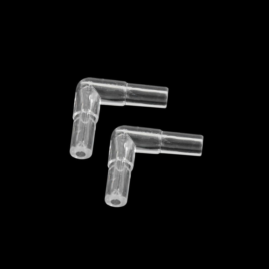 uxcell 12pcs L Shape Airline Tubing Connector Aquarium Fish Tank Air Pump Accessories