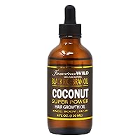 Vista 1 de Aceite de salvado de arroz negro salvaje jamaicano aceite de coco 4oz
