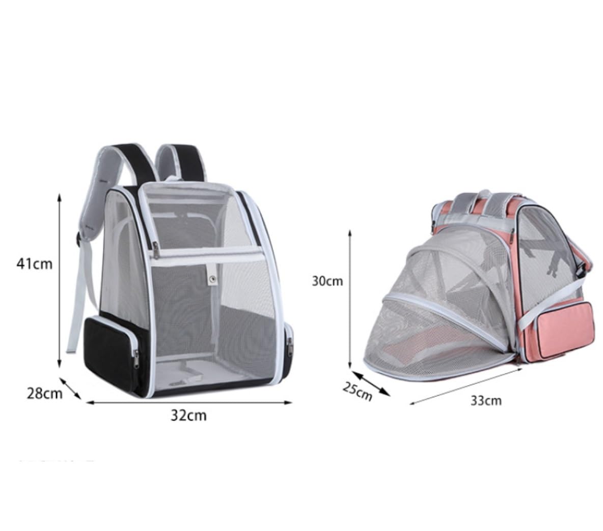 Rucksack Haustier-Rucksack, Verstellbarer Hunde-Rucksack, Weicher Rucksack Für Kleine Hunde, Für Reisen, Wandern, Camping Haustier(C)