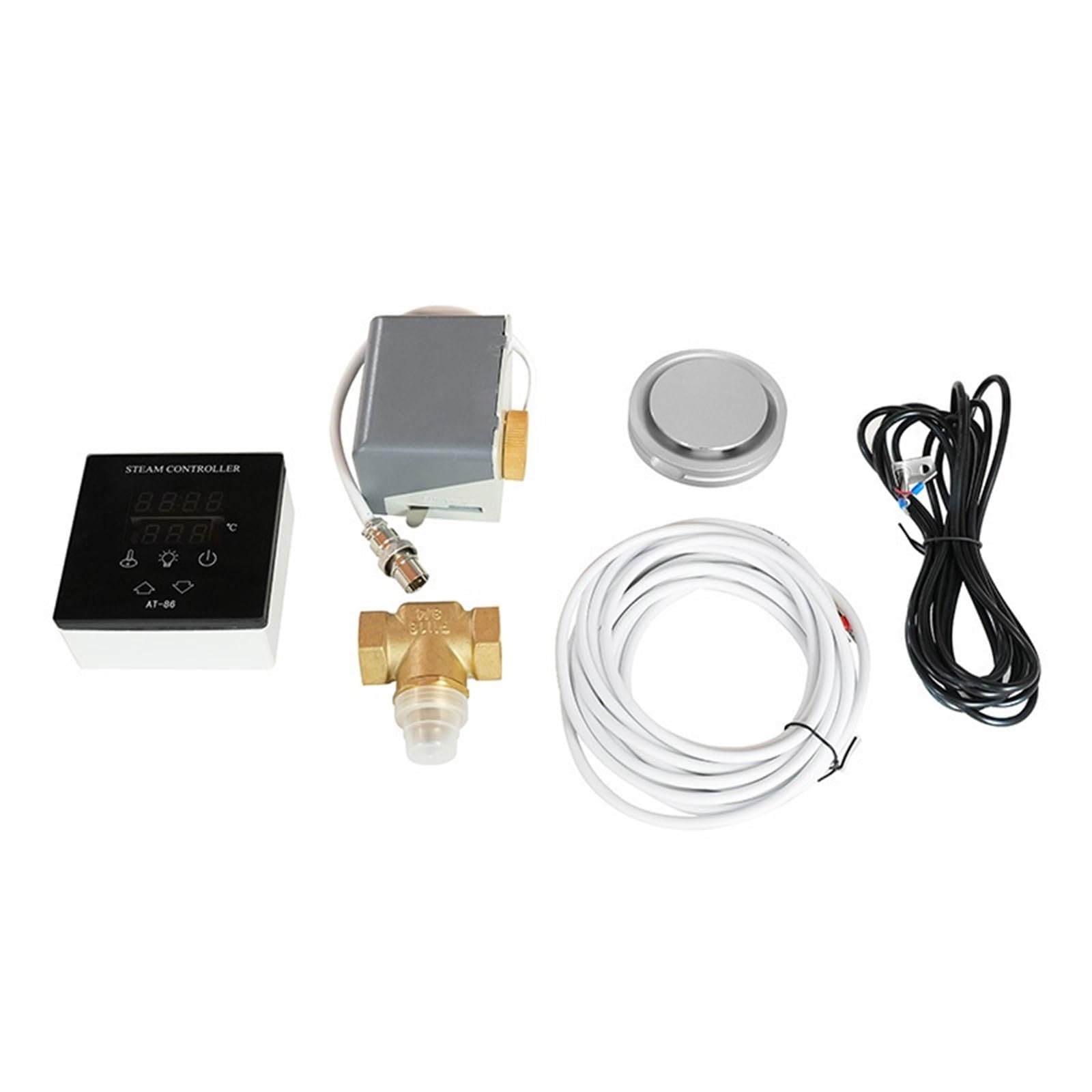 Generador de acero inoxidable, descalcificador automático for sauna, baño, controlador digital 12 kW Alta eficiencia(15kw 380v)