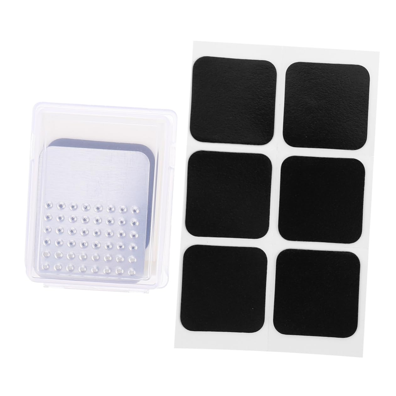 Healifty Easiest Tire Repair Kit Self-Adhesive Patch Rasp Tool for Bike Tube Repair