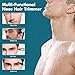 ETENTOUS LED Nasenhaartrimmer 3 in 1 Ohrhaarschneider augenbrauen trimmer Wiederaufladbar mit...