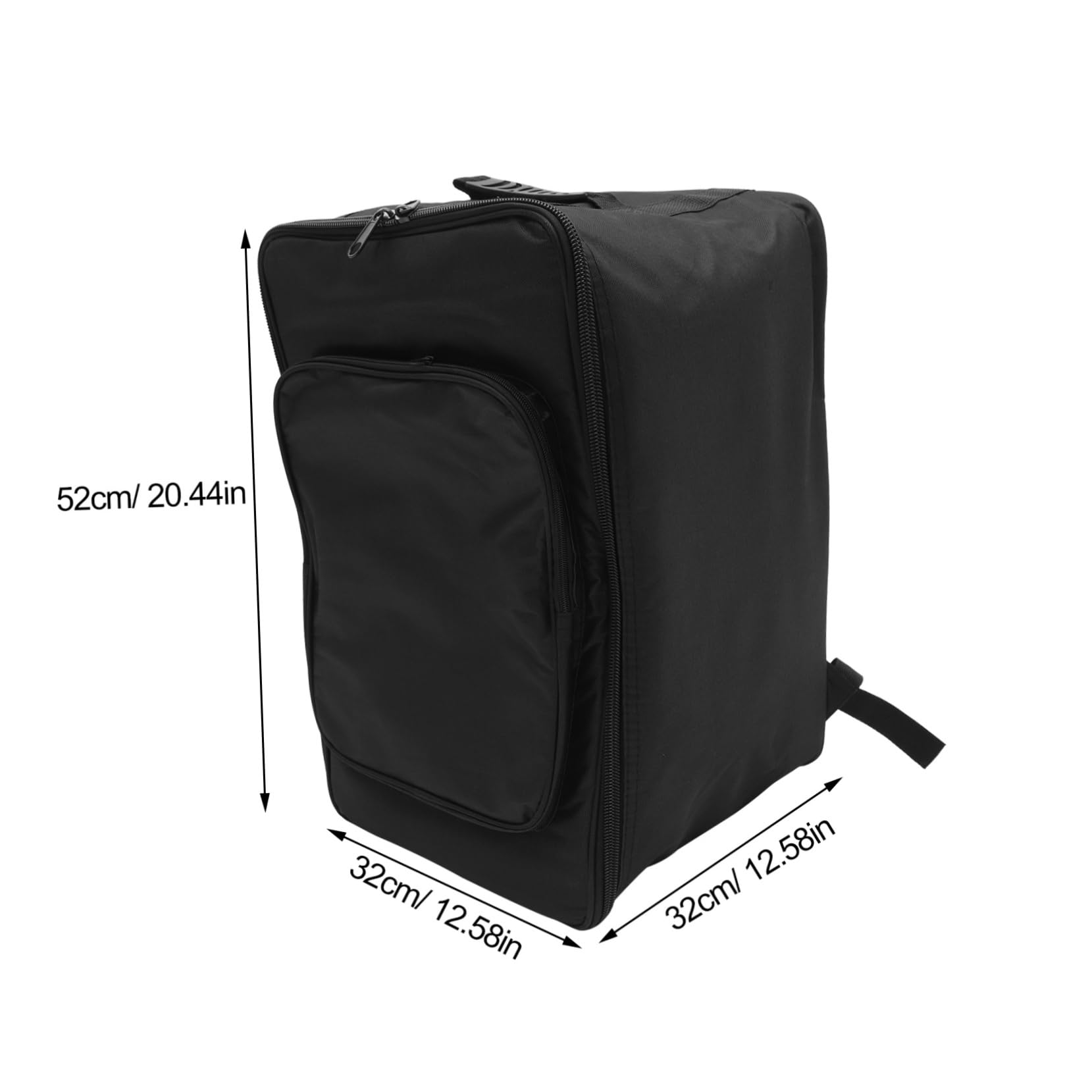 Mochila para Batería de Tela Oxford Almacenamiento para Tambores y Diseño Acolchado Negro para Transporte Cómodo Varios estilos