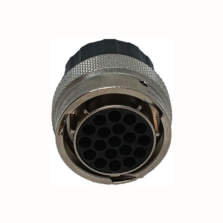 Conector industrial aviación 19 pines hembra 1 unidad