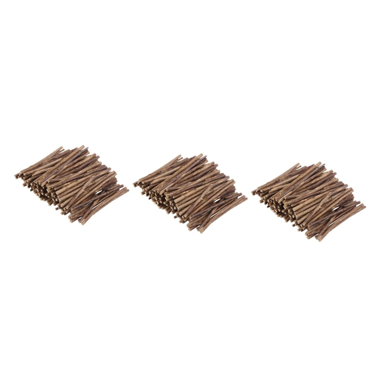TOKIDNY300 Pcs Log Sticks Mini Craft Twigs Bulk Small Driftwood Sticks Tree Bark for Crafts Twigs for Crafts Decor Thin Craft Sticks Twigs for Art Projects Craft Sticks Bulk Logs Wooden